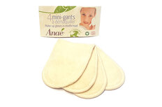 Anae herbruikbare make-up handschoentjes van Bio-katoen Anae herbruikbare make-up handschoentjes van Bio-katoen