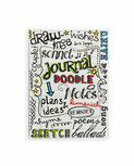 FairForward A6 schrift of tekenboekje van Olifantsgras papier, Journal Doodle Notes FairForward A6 schrift of tekenboekje van Olifantsgras papier, Journal Doodle Notes