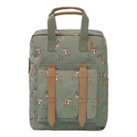 Fresk kleine rugtas van gerecycled plastic - Backpack small Deer Olive Fresk kleine rugtas van gerecycled plastic - Backpack small Deer Olive