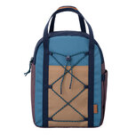 Fresk Backpack Outdoors Large Blue Shadow - school rugtas van gerecycled plastic Fresk Backpack Outdoors Large Blue Shadow - school rugtas van gerecycled plastic