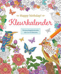 Happy Birthday! Kleurkalender - spiraal verjaardagskalender Happy Birthday! Kleurkalender - spiraal verjaardagskalender