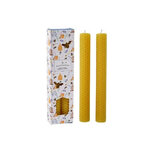 The Beekeeper gerolde bijenwaskaars - set van 2 stuks 20cm The Beekeeper gerolde bijenwaskaars - set van 2 stuks 20cm