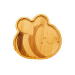 Sass & Belle bamboo plate Bee, bamboehout bordje bij Sass & Belle bamboo plate Bee, bamboehout bordje bij