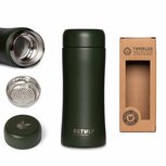 ReTulp Tumbler Forest Green, RVS Thermosfles - drinkbeker 300ml ReTulp Tumbler Forest Green, RVS Thermosfles - drinkbeker 300ml