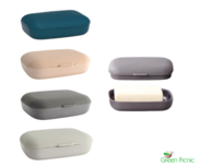 Ekobo Rectangular Travel Soap Box - Zeepdoosje in diverse kleuren Ekobo Rectangular Travel Soap Box - Zeepdoosje in diverse kleuren