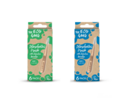 The Eco Gang Bamboe Ragers - Maat 1 of 2 set 6 Stuks The Eco Gang Bamboe Ragers - Maat 1 of 2 set 6 Stuks