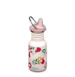 Kid Kanteen Classic Unicorns 355ml, kleine roze RVS drinkfles met sippy cap Kid Kanteen Classic Unicorns 355ml, kleine roze RVS drinkfles met sippy cap