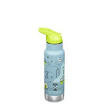 Klean Kanteen Insulated Kid Classic Flip Seal Sport Cap 355ml, Launch Plan RVS drinkfles Klean Kanteen Insulated Kid Classic Flip Seal Sport Cap 355ml, Launch Plan RVS drinkfles