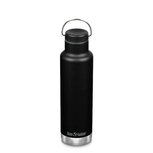 Klean Kanteen Classic Narrow Insulated 592ml Black, zwarte RVS thermosfles Klean Kanteen Classic Narrow Insulated 592ml Black, zwarte RVS thermosfles