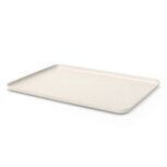 Ekobo Large Serving Tray White, groot dienblad van bamboevezel. Ekobo Large Serving Tray White, groot dienblad van bamboevezel.