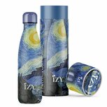 IZY Bottles RVS dubbelwandige fles 500ml - van Gogh Sterrennacht IZY Bottles RVS dubbelwandige fles 500ml - van Gogh Sterrennacht
