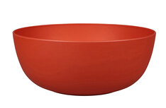 Zuperzozial C-PLA Boost Bowl 2000ml Terra Red, extra grote kom Zuperzozial C-PLA Boost Bowl 2000ml Terra Red, extra grote kom