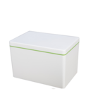 Ajaa Naturbox 2,1L van recyclebaar Bioplastic - Lime