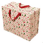 Jumbo Bag van gerecycled plastic 50's Christmas Jumbo Bag van gerecycled plastic 50's Christmas