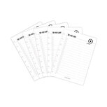 Correctbook A5 To-do List - set 5 bladen voor 'To do' lijstjes Correctbook A5 To-do List - set 5 bladen voor 'To do' lijstjes