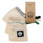 Loofy's sisal zeepzakjes set, gemaakt van natuurlijke vezels