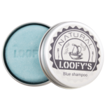 Loofy's Natural Blue Soft Cotton Shampoo in blik, voor normaal en krullend haar