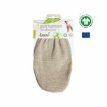 Anae Hammam scrubhandschoen van linnen en Bio-katoen