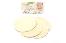 Anae herbruikbare wattenschijfjes van Bio-katoen