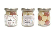 Potje Liefde, kleine Fairtrade zeepjes in hartvorm