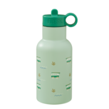 Fresk RVS dubbelwandige drinkfles 350ml met drinktuit en gewone dop - Surf Boy