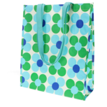 Rex London Shopping Bag Daisy Green/Blue - Tas van gerecycled plastic