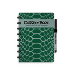 Correctbook A5 Blanco notitieboek Snake - met stift en wisdoekje