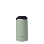 Qwetch Insulated Travel Mug Linden - Dubbelwandige RVS beker 350ml 