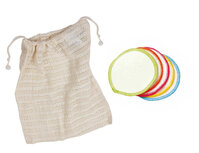 Anae herbruikbare make-up wattenschijfjes 10 stuks + waszak