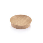 Bambu Condiment Cup Large 9cm. Bamboe houten sausbakje.