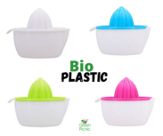 Biodora citruspers van bio plastic, diverse kleuren