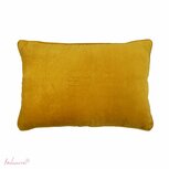 Imbarro Cushion Lala P. Banana Yellow - Luxe Velours sierkussen 