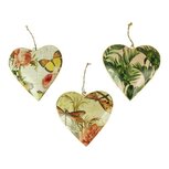 Imbarro grote metalen hart hanger: Hanging Heart Nature Large