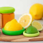 Foodhuggers, set van 2 silicone Foodsavers Citrus Savers