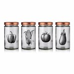 Little Pots Muscadin voorraadpotten van gerecycled glas - French Art print