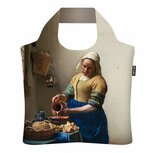 Ecozz Ecoshopper van gerecycled plastic Gold Collection - Het Melkmeisje van Vermeer.