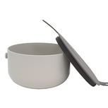 Uhmm Bowl 1200ml, lekvrije lunchkom of bewaardoos - No.01 Warm Grey