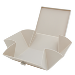 Uhmm Box No.02 Warm Grey - Vouwbaar voorraaddoosje 900ml incl. siliconen band 