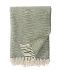 Klippan Plaid van Eco Lamswol - Throw Sorbet Pistachio