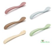 Kooleco zachte siliconen babylepel - Diverse kleuren