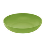 Zuperzozial Nature Flat Bowl Green - groot plat CPLA bord Ø26cm 