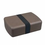 Zuperzozial C-PLA lunchbox, Time-Out Box - Mocha Brown