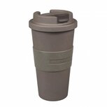 Zuperzozial C-PLA koffiebeker, Time-Out Mug large - Mocha Brown 480ml