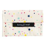 KeepLeaf Maggie Medium Stars, klein Lunchzakje van bio katoen