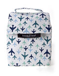 KeepLeaf Insulated Lunchbag Planes - Koel lunchtas vliegtuig print