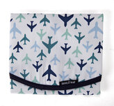 KeepLeaf Food wrap Planes - Bio Katoen lunchwrap met vliegtuigjes KeepLeaf Food wrap Planes - Bio Katoen lunchwrap met vliegtuigjes