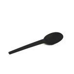 CPLA lepel zwart 16,8cm, voordeelpak met 50 bio lepels CPLA lepel zwart 16,8cm, voordeelpak met 50 bio lepels