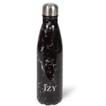IZY Bottles RVS dubbelwandige fles Marble Black500ml IZY Bottles RVS dubbelwandige fles Marble Black500ml
