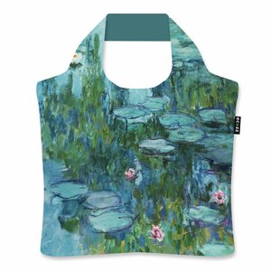 Ecozz shopper Claude Monet van gerecycled plastic
